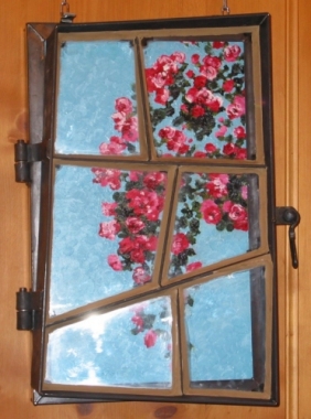Metallbild Fenster
